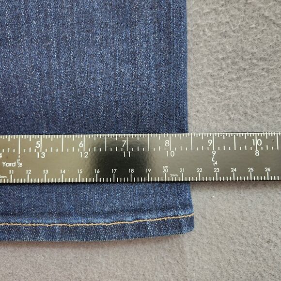 Gap 1969 Women 31L Dark Wash Mid Rise New Perfect Boot Jeans - Picture 11 of 14